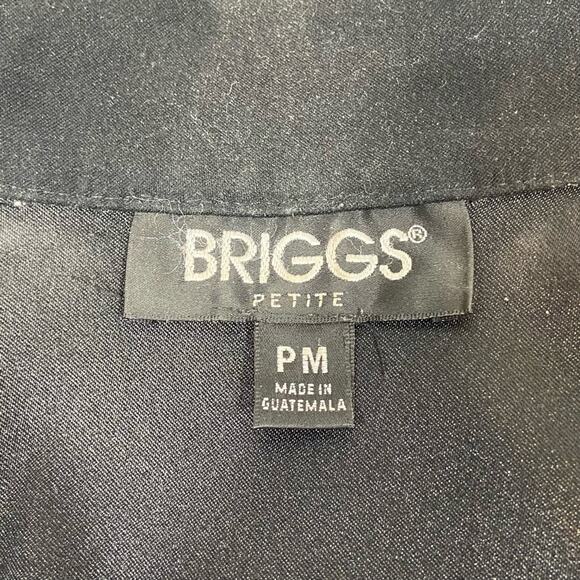 Vintage 90s Y2K Classic Black Oversized Medium Shirt Jacket Shacket Blazer Coat - Picture 9 of 12